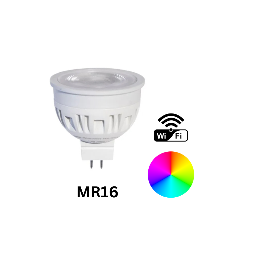 Brilliance - Chameleon MR16 WiFi LED Bulb - MR16-CHM-6-RGBW-38