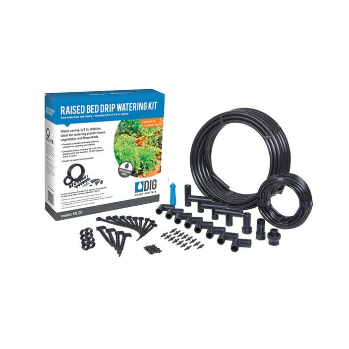 DIG - Raised Bed Drip Irrigation Kit - ML50